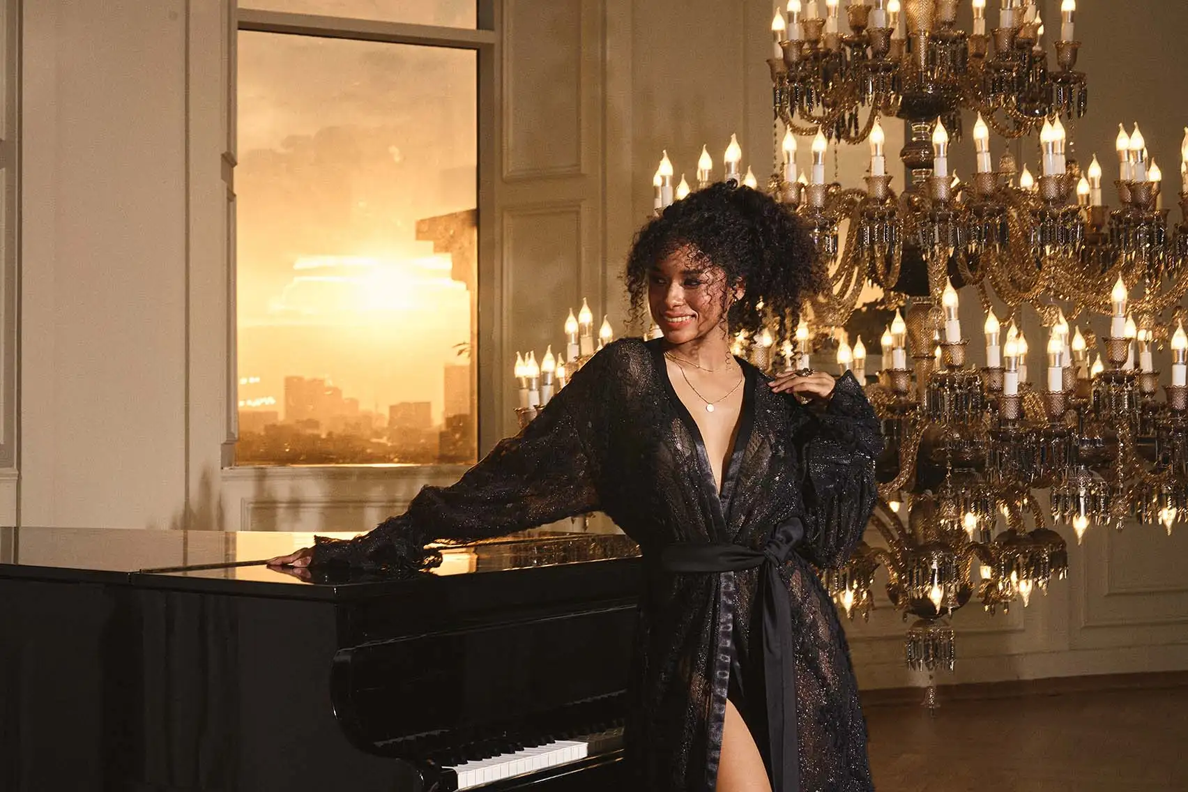 ardelle-glitter-lace-tiered-ruffle-satin-belted-robe-9